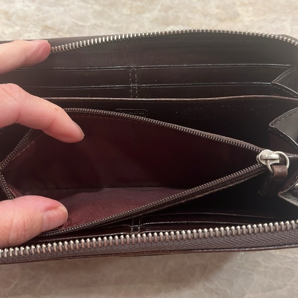 Coach Metallic wallet - Picture 7 of 12